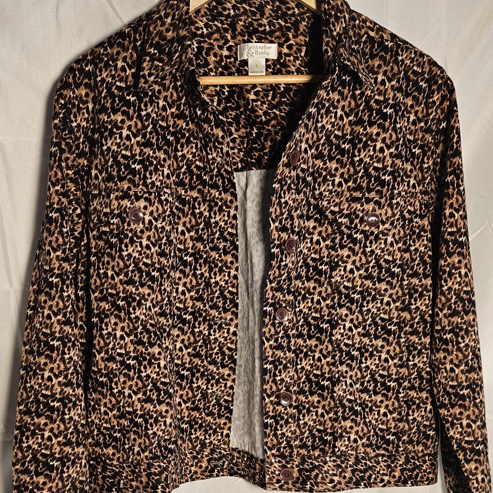 Leopard Print Women's Jacket